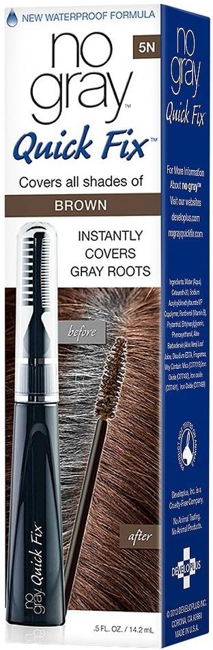No GrayQuick Fix Brown Size .5z No Gray Quick Fix Brown .5z