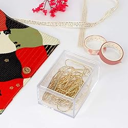 Gold Jumbo Paper Clips Bookmark Set, Multibey