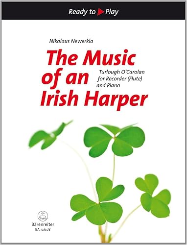 Download The Music of an Irish Harper (arrangements de Nikolaus Newerka) --- Flûte à bec ou Flûte traversière et Piano ou Clavecin PDF