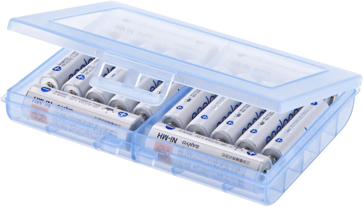 Sanwa Supply Battery Case (AA/AAA) Home Audio & Theater