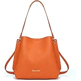 Montana West Medium Hobo Purse for Women Bucket Shoulder Bag with Crossbody Strap