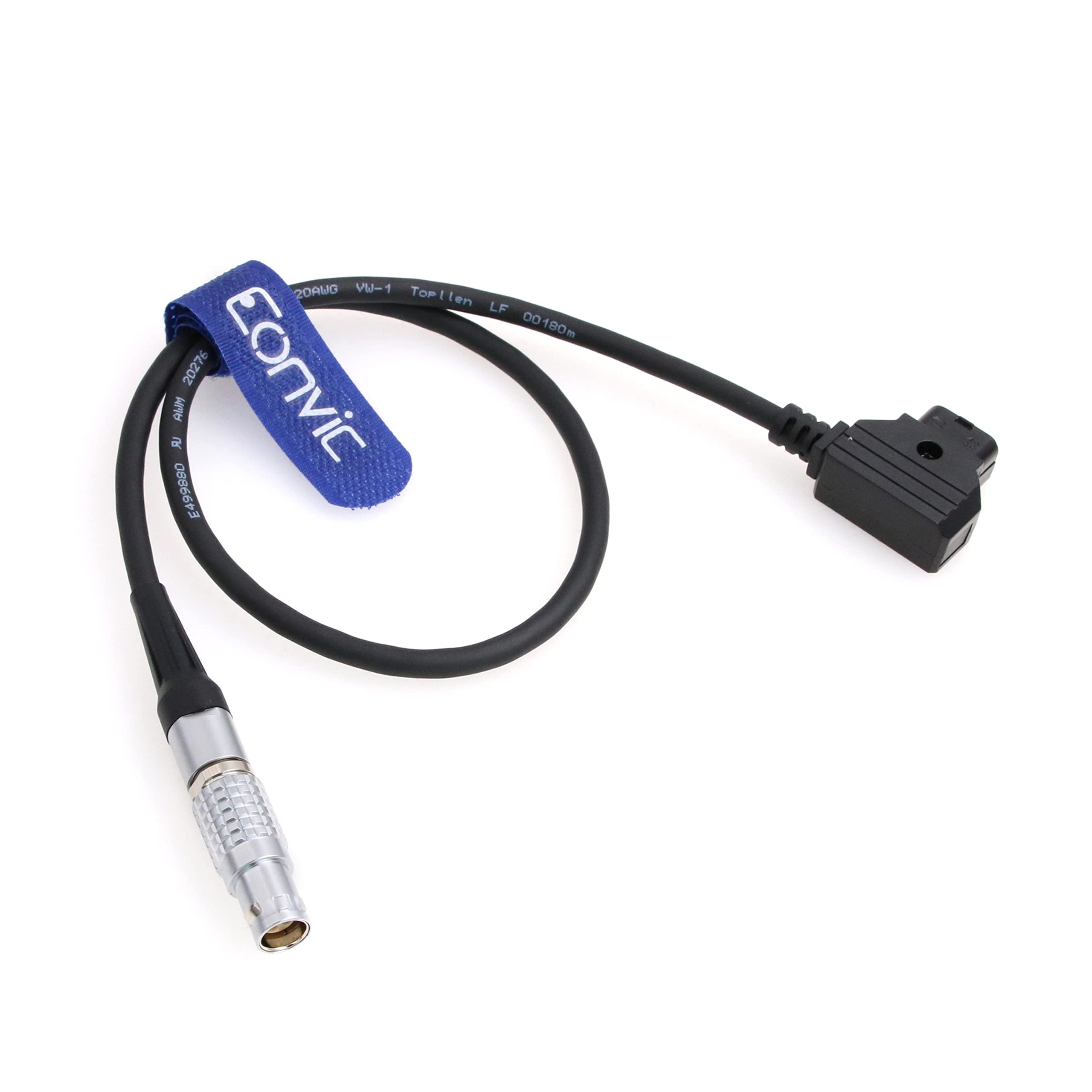 Eonvic D-Tap to 1B 6Pin (4+2) Female Power Cable for DJI Ronin RED Epic Scarlet New Movi Pro