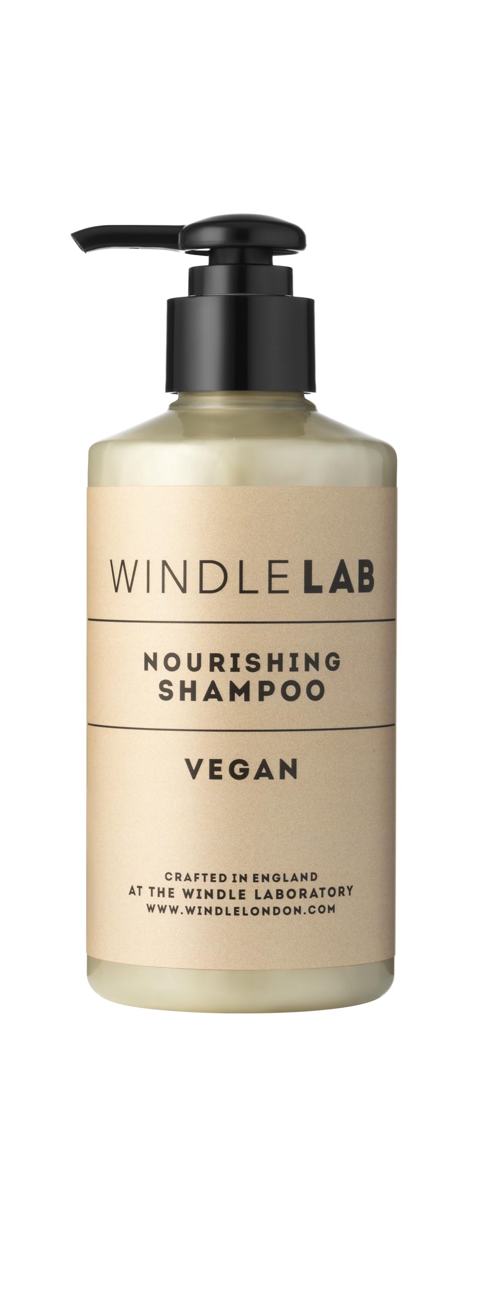 Nourishing Shampoo by Windle LAB - With Rooibos Tea and Moroccan Argan Oil - Sulphate Free Shampoo For Curly Hair, Dry & Colour Treated Hair - 250ml
