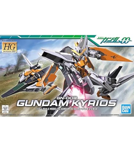 Amazon.com: HG 機動戦士ガンダムOO GN-0000+GNR-010 ダブルオー