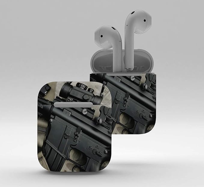 Skin Stickers for Airpods Gun Enthusiasts'rifles Airpod Case Decal Sticker Skin