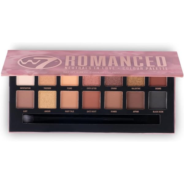 W7 Soft Hues Pressed Pigment Augenpuderdose - Aquamarine