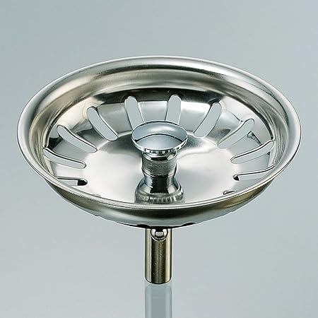 Keenberk Stainless Steel Basket Strainer Kitchen Sink Unit With
