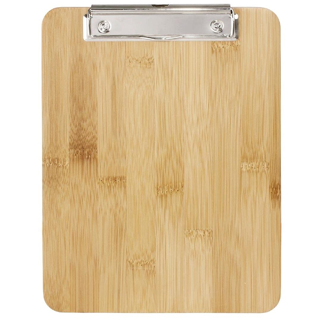 Olympia Bamboo Menu Clipboard A4 - Wooden Receipt, Sign Holder for Restaurant, Bars CM671