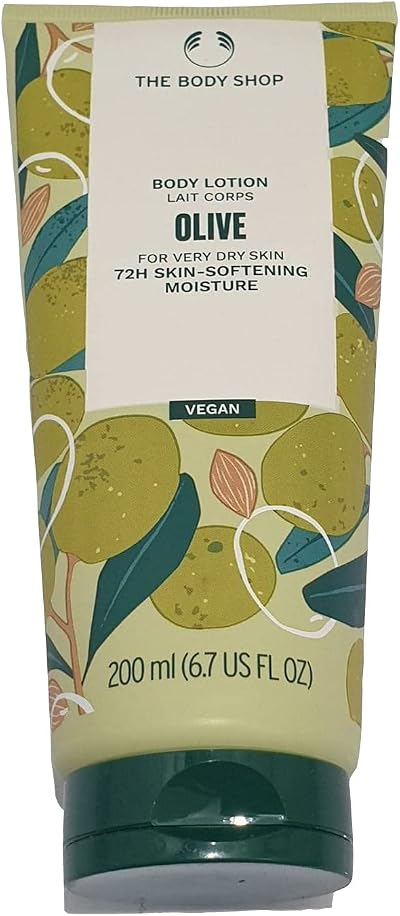 The Body Shop Olive Body Lotion for Very Dry Skin 72hr Moisture Vegan 400ml