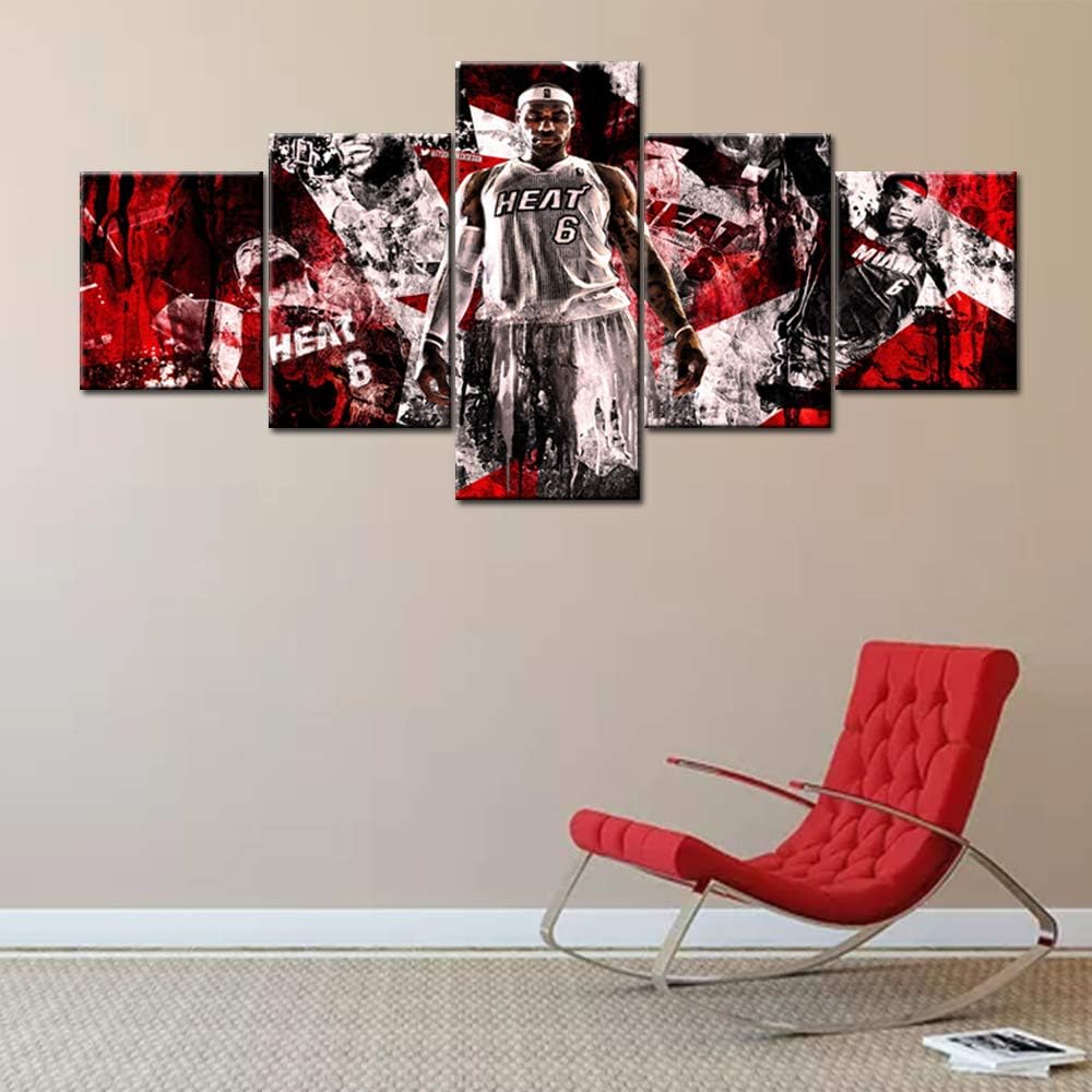 50w X 24h Black And Yellow Background Nba Match Wall Art Painting Basketball Player Kobe Bryant Of Lakers At Staples Center In Los Angeles Pictures Print On Canvas For Home Decoration Ready