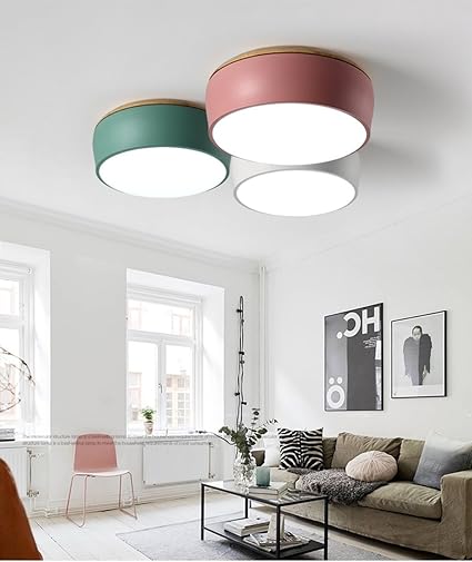 Modern Deckenlampe Nordic Kronleuchter Schlafzimmer Wohnzimmer Kuche Badezimmer Flur Kronleuchter Balkon Schlafzimmer Farbe Sand White Amazon De Beleuchtung