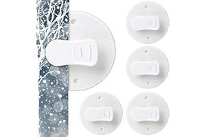 THINP 4 Pack Shower Curtain Clips Shower Windproof Showers Curtains Weights Self Adhesive Showers Curtains Clips for Home Inside Splash Water Wall (White)