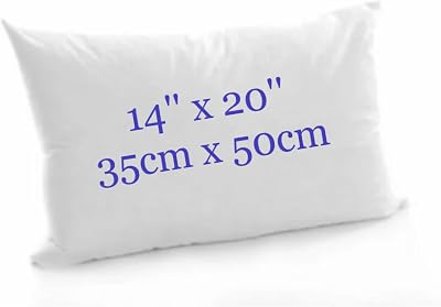 Generic Rectangular Hollowfibre Cushion Pad 14x20 Inner Insert Bounce Back