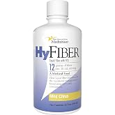 Medtrition HyFiber Daily Liquid Fiber for Regularity and Soft Stools, 12 Grams Soluble Fiber, 32 fl oz 1 Bottle