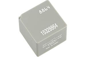 EC-HPOCKET 15328864 12VDC 40A 4Pins Compressor Control Fuse Starter Relay Compatible with Chevy GMC GM Buick A/C Replace OK2A167740 PW853596 12193604 96190189 9026316