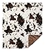 North End Decor Faux Fur Cowhide Plush Throw Blanket