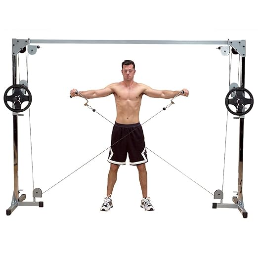 Powerline Unisex Adult PCCO90X Kabelzugbrücke Grau One Size