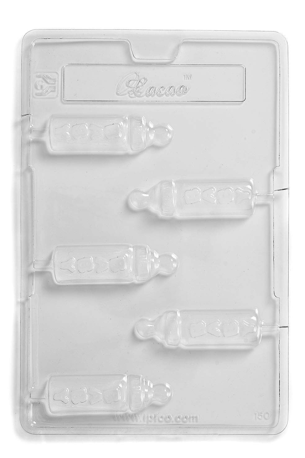 Cacao | Baby Bottle Lolly Chocolate Mould 5 Cavity
