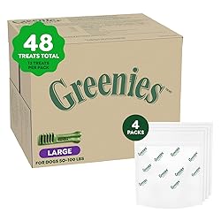 Greenies Original Large Dental Dog Treats, (4) 12