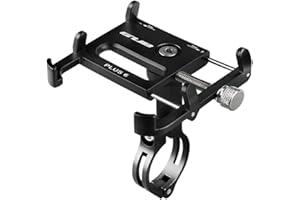 GUB Bike Phone Mount Holder, Aluminum Motorcycle Phone Holder Mount with 360° Rotation for iPhone 16 17 15 14 Pro Max Mini X XR Xs Plus, Samsung S25 S24 S22 4-7 Inch - Upgraded