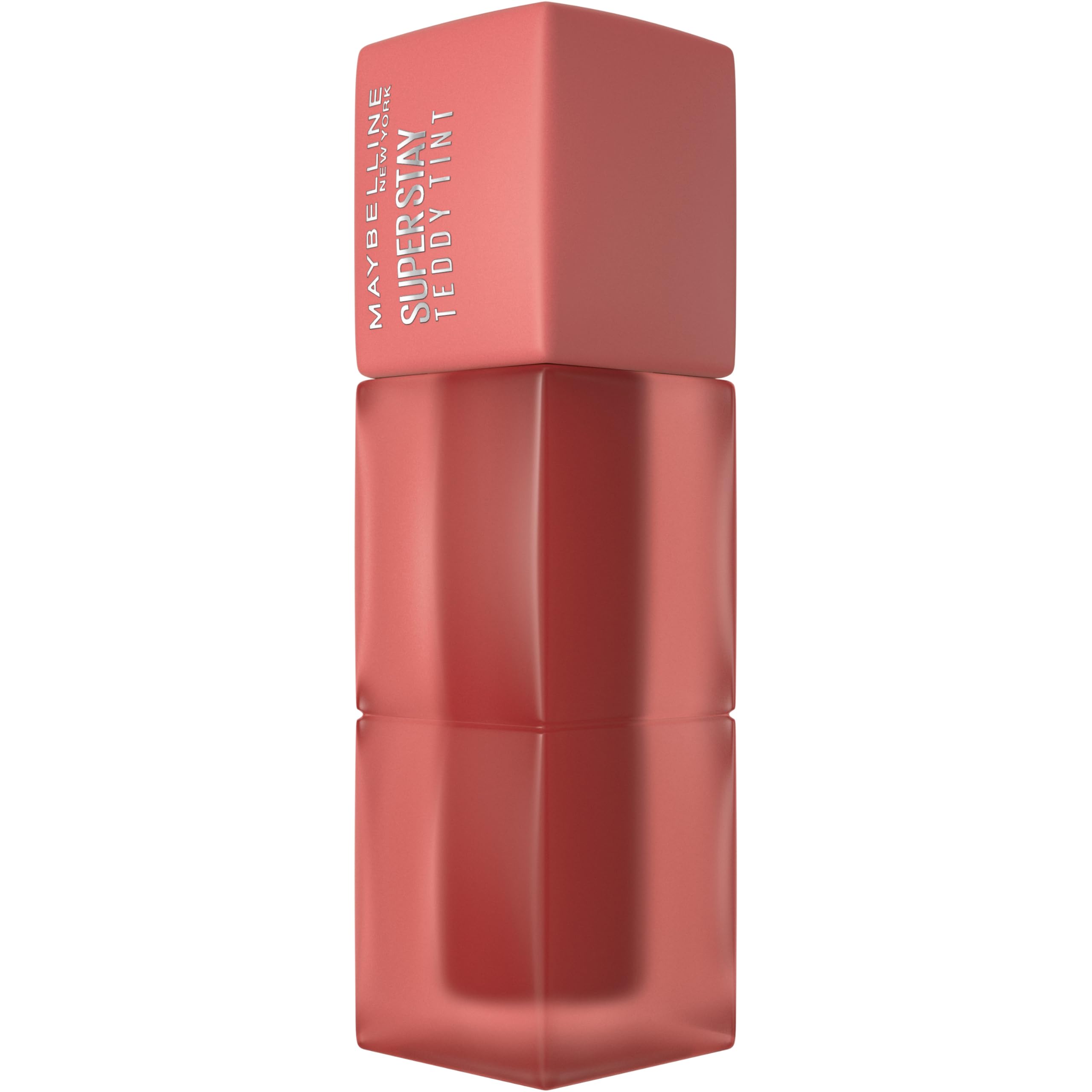 Maybelline Lip Tint & Lip Stain, Super Stay Teddy Tint, Long Lasting Lipstick, Matte Lip Gloss, 12H No-Transfer Lip Oil, Hydrating Lip Plumping Effect, Shade: Skinny Dip
