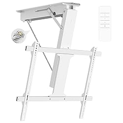 Yegosh Electric Ceiling TV Mount, Remote Adjustable