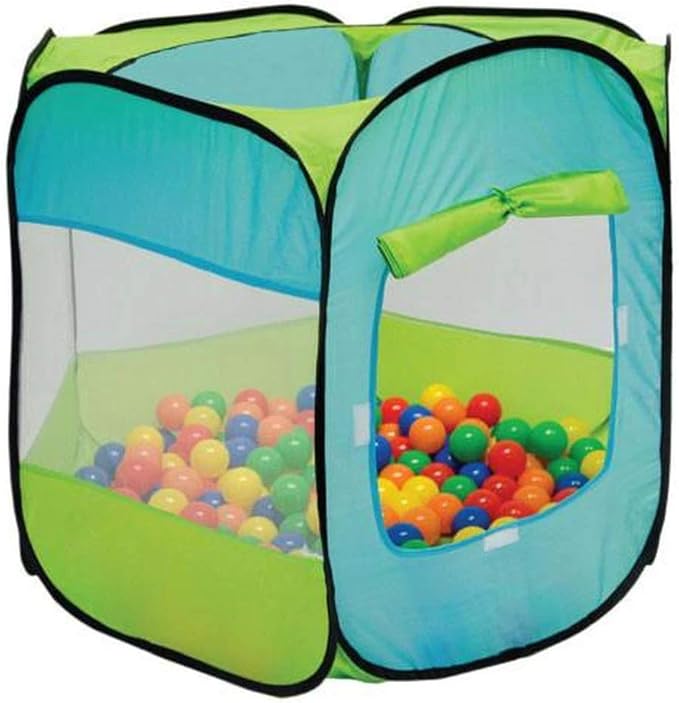Kids Portable Ball Tent Includes 20 Balls 100x100x72cm Baby Kid