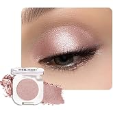 HHLTOH Champagne Shimmer Cream Eyeshadow, Light Gold Sheer Metallic Glow Glitter Eye Shadow for Mature Skin, Lightweight Blendable, Subtle Shimmer, Crease-Proof, Vegan &amp; Cruelty-Free Sombras para Ojos