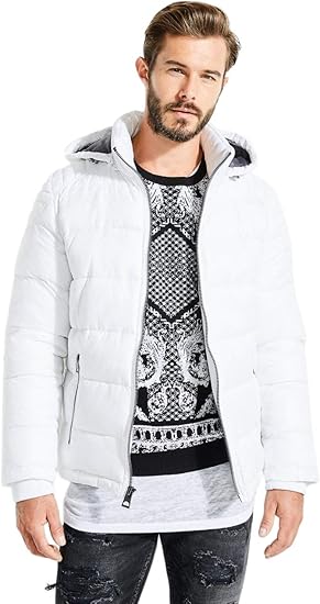 guess noah nylon puffer jacket