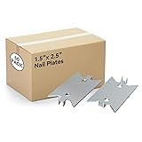 Demimy 1.5" x 2.5" Steel Nail Plate for Wood