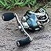 Low Profile Baitcasting Fishing Reels, 12 Stainless Steel Bearings, 18LB Super Drag, Magnetic Tuned Dual Brakes Baitcast Reel for Bass, Crappies, Perch, Trout, Walleyes and More