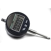 Oudtinx Electronic Digital Indicator 0-1 Inch/25.4mm 0.00005 Inch/0.001mm | Dial Indicator Gage Gauge Inch/Metric Conversion