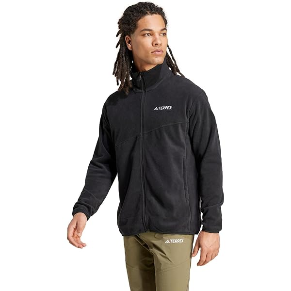 Amazon.com: adidas Terrex Multi Essentials Full Zip Fleece Jacket
