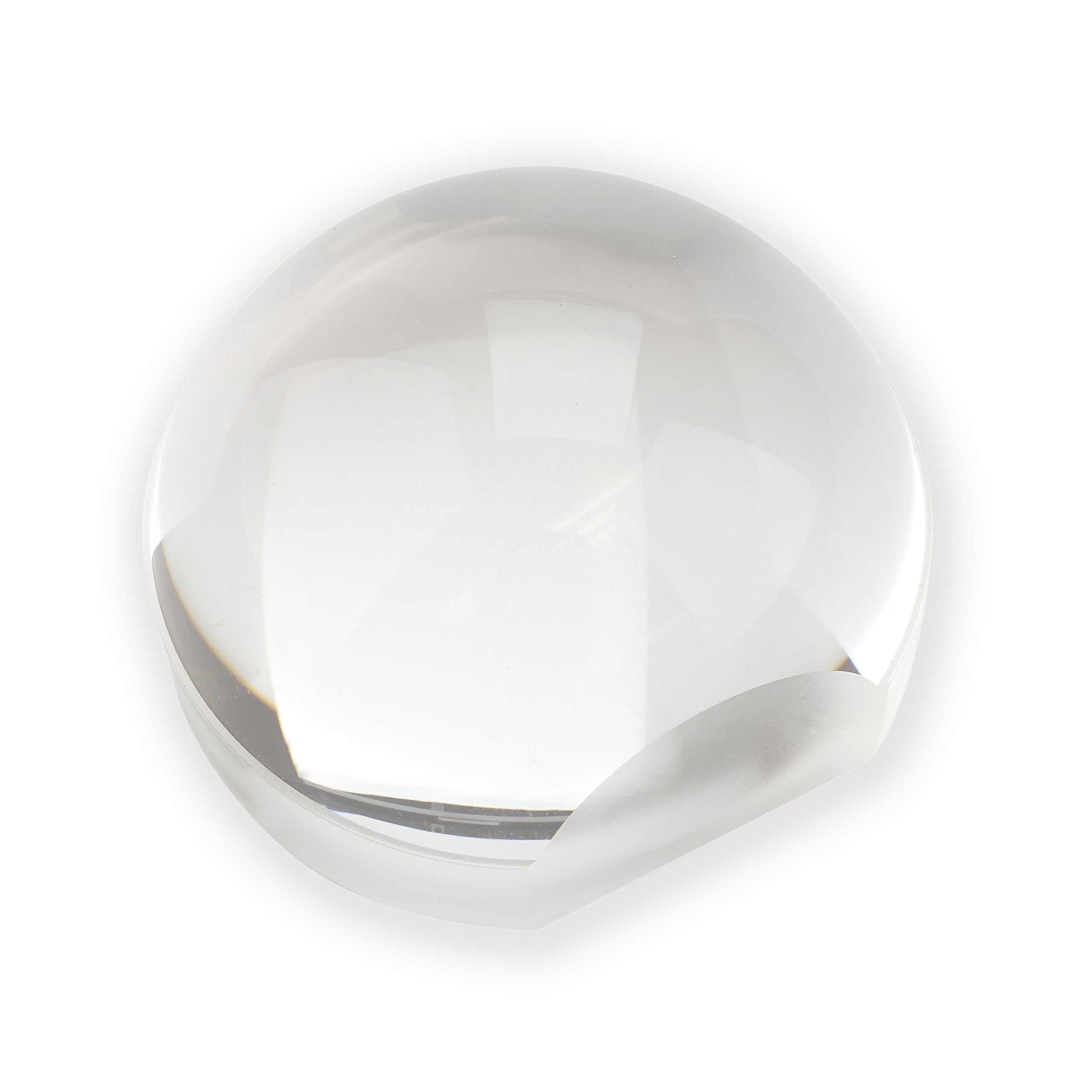 Carson 2x LumiDome Polished Ball Loupe with 60mm Base Clear LD-33