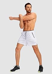 G Gradual Men's Running Shorts with Zipper Pockets