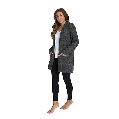 barefoot dreams boucle hooded cardi