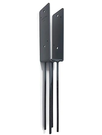 Sturdi Wall Plus Wet Set Bracket 4x6 Post Swp46 Steel