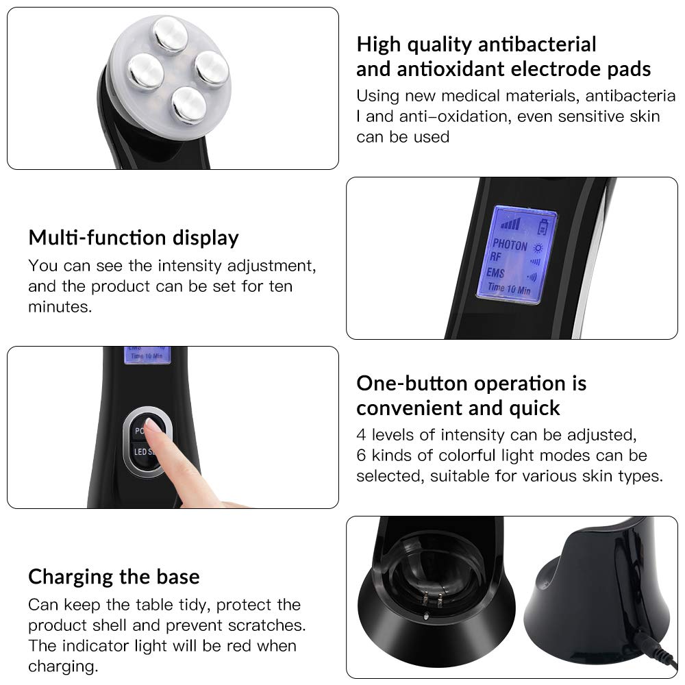 Face Machine for Women-Black: Beauty