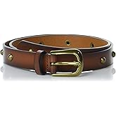 Lucky Brand womens Studded Leather Belt | Stylish | Classic | Modern | Jeans | Pants | Skirt | Dress
