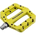 ROCKBROS MTB Pedals Mountain Bike Pedals Lightweight Nylon Fiber Bicycle Platform Pedals for BMX MTB 9/16"