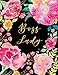 Boss Lady (Journal, Diary, Notebook): Pink Black Floral Watercolor Journal, Large 8.5 x 11 Softcover (Boss Lady Gifts)