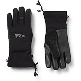 Rab Men's Baltoro Gloves - Softshell Glove for Climbing & Mountaineering - Black - Large