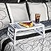 Lap Table Serving Tray With Foldable Legs – Folding Breakfast in Bed Serving Tray – Laptop Stand – By Home-X