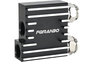 FQRANBO Transmission Cooler Thermostatic Bypass Valve Upgrade Fit for 2013 2014 2015 2016 2017 2018 Dodge 68RFE Ram 6.7L Cummins 2500 & 3500 Diesel (Black 2013-2018)