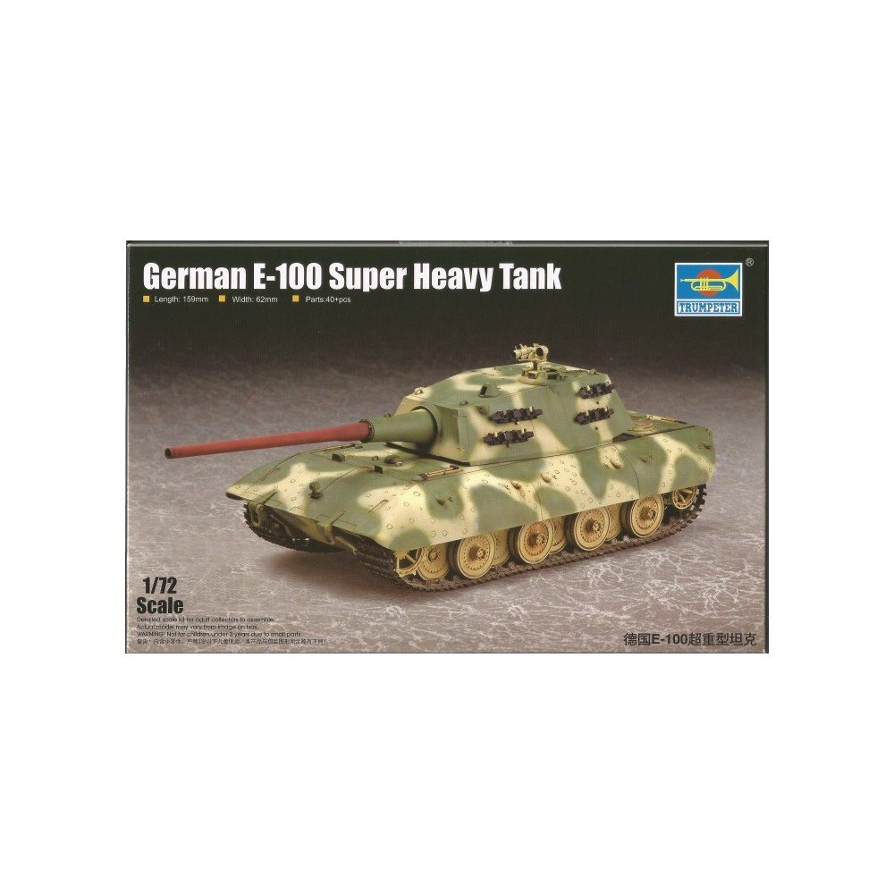 Trumpeter 1:72 - German E-100 Super Heavy Tank