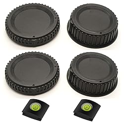 Rear Lens Cap and Front Body Cap for Nikon D850