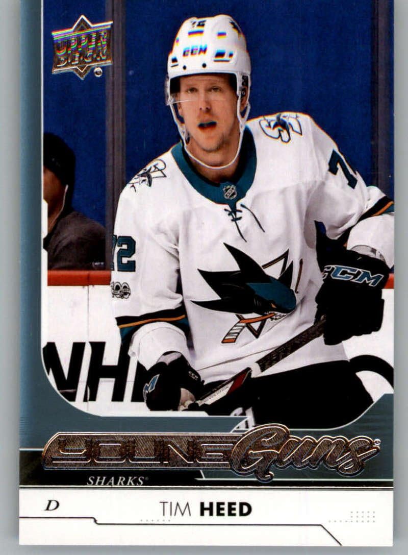 2017-18 Upper Deck #484 Tim Heed San Jose Sharks