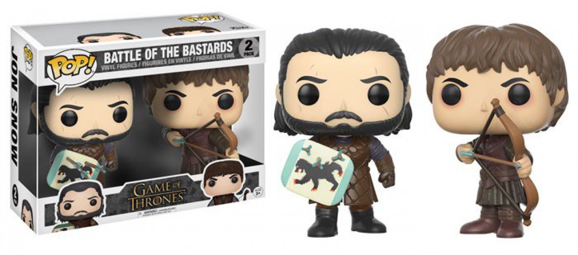 Funko 12378 "Pop Vinyl Game of Thrones BOTB Ramsay Bolton and Jon Snow" Figure