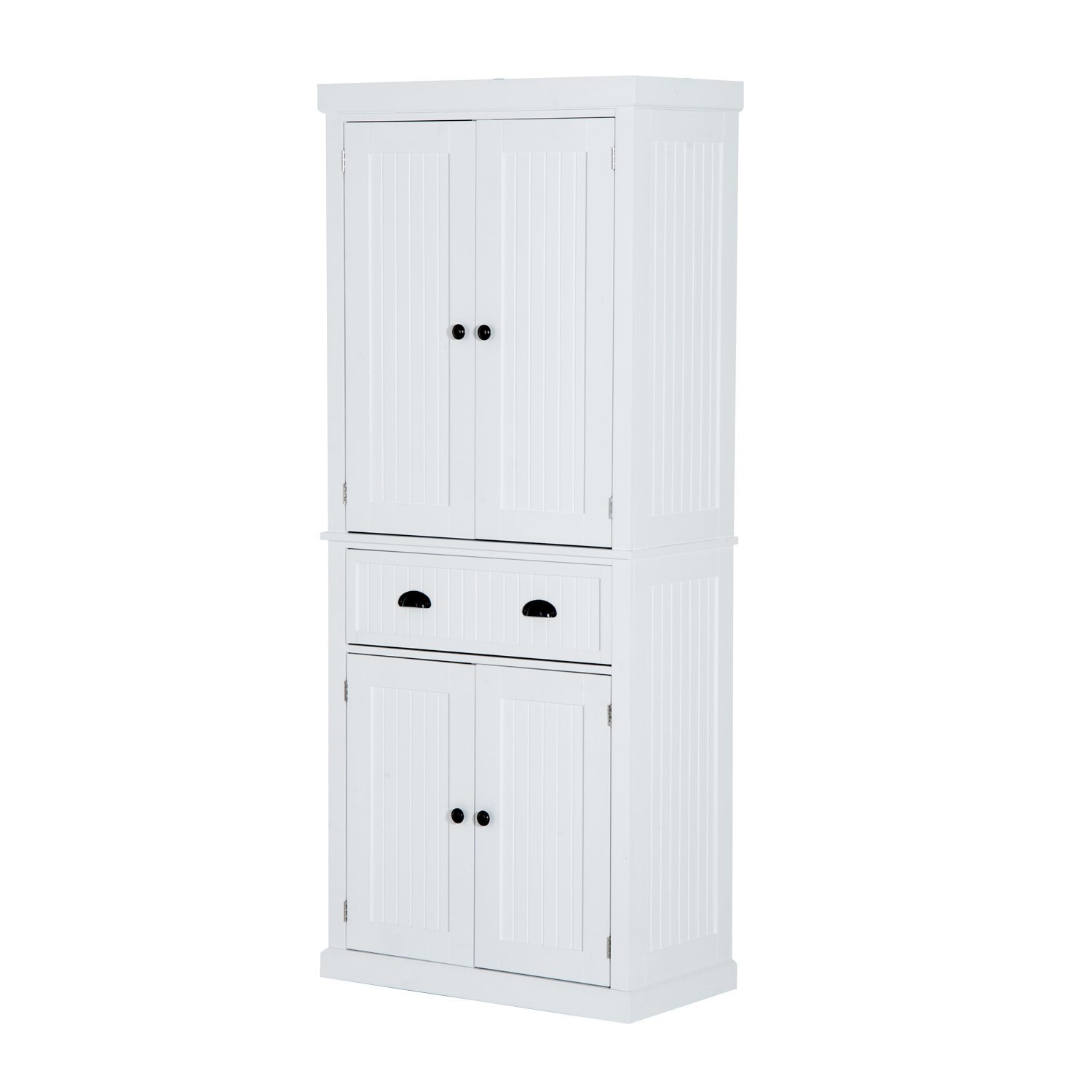 Storage Cupboard Drawer Kitchen Pantry Home Organizer Furniture (White) Amazon
