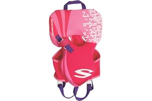 Stearns Infant Puddle Jumper Hydroprene Life Jacket, USCG Approved Type III Life Jacket for Infants Under 30lbs, Face-Up Flotation for Pool, Beach, Boat, & More